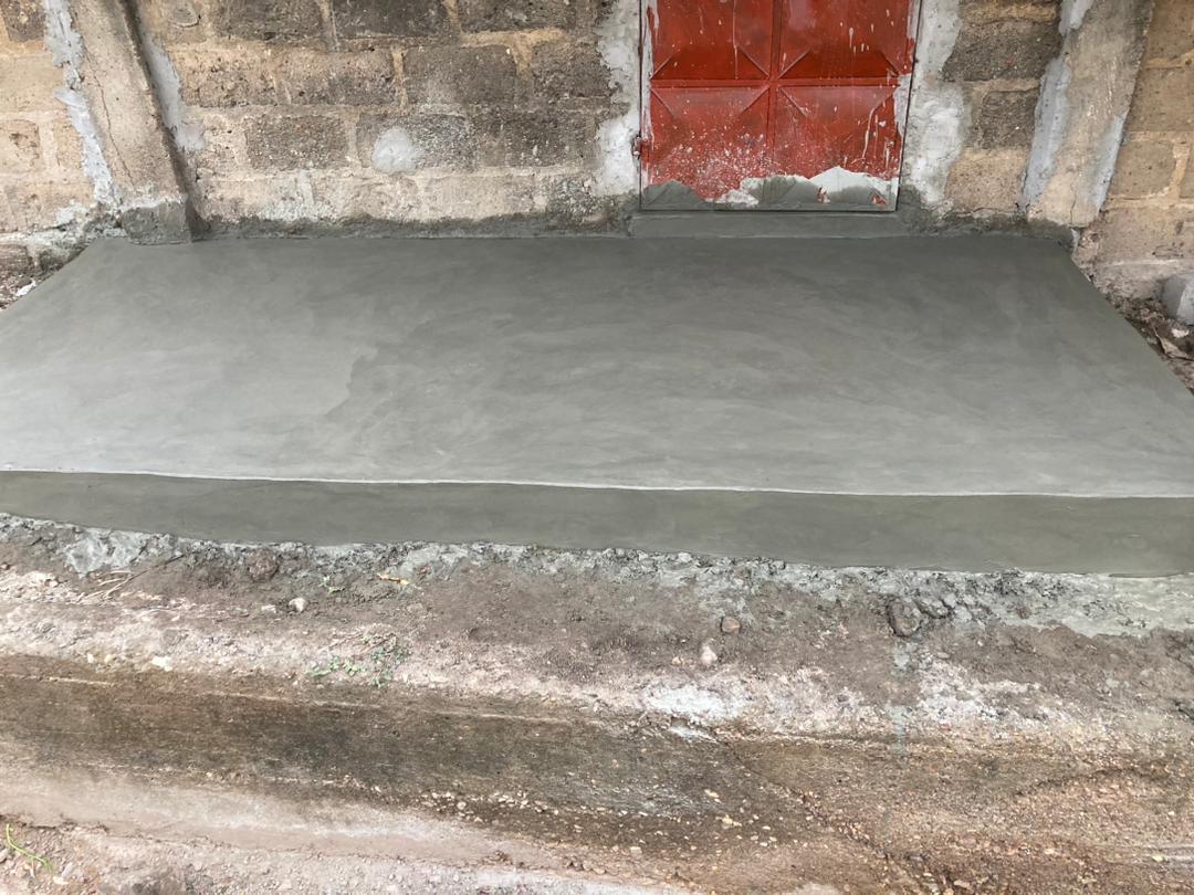 Les travaux ont repris pour la terrasse